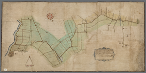 A-0106 [Kaart van de landscheiding tussen Rijnland, Delfland en Schieland, van Gouda tot de Veenwatering..., 1616